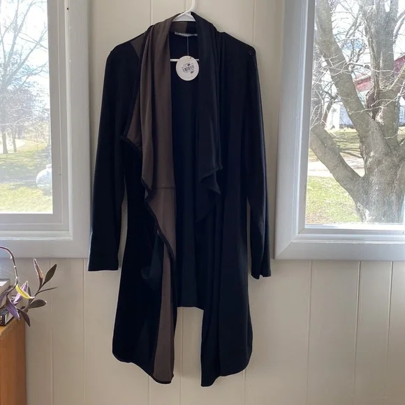 Alembika Lagenlook Draped Jacket Cardigan 6 - Picture 3 of 9